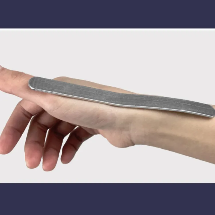 2 PCS Wrist Brace Sprain Fracture Tenosynovitis Thumb Steel Bar Support, Size: Free Size, Specification: Left Hand