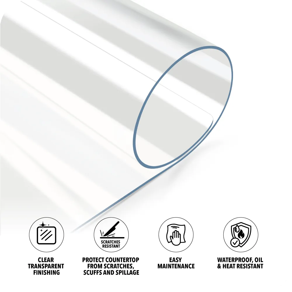20 mm Clear PVC Anti-Slip Protective Mat