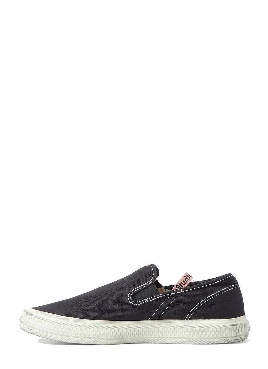 Acne Studios Round Toe Slip-On Sneakers