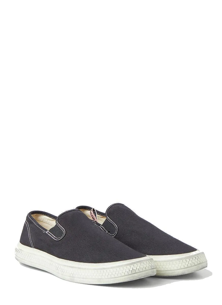 Acne Studios Round Toe Slip-On Sneakers