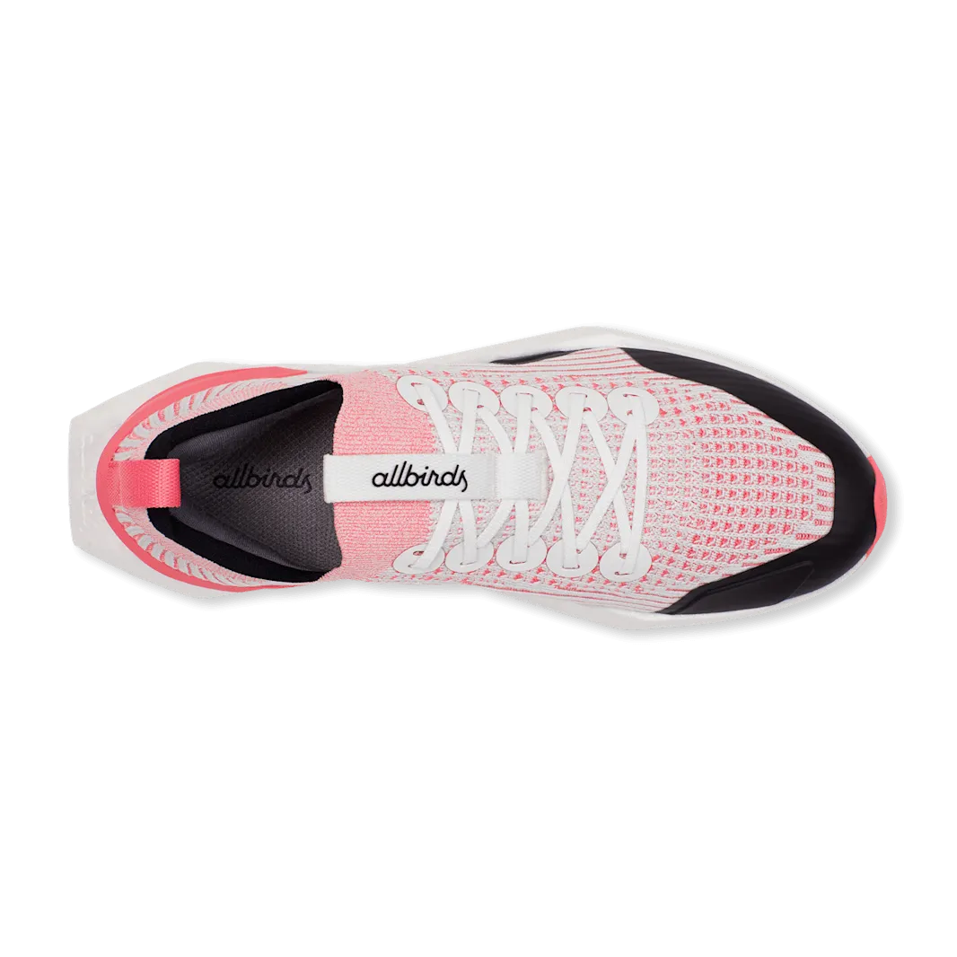 Allbirds Women Tree Flyer 2 : Blizzard/Bloom Coral (Blizzard Sole)