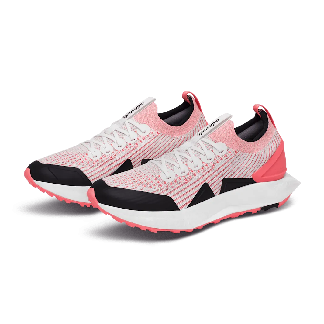 Allbirds Women Tree Flyer 2 : Blizzard/Bloom Coral (Blizzard Sole)
