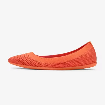 Allbirds Women's Tree Breezers - LIMITED EDITION:Buoyant Orange (Lux Orange Sole) EX