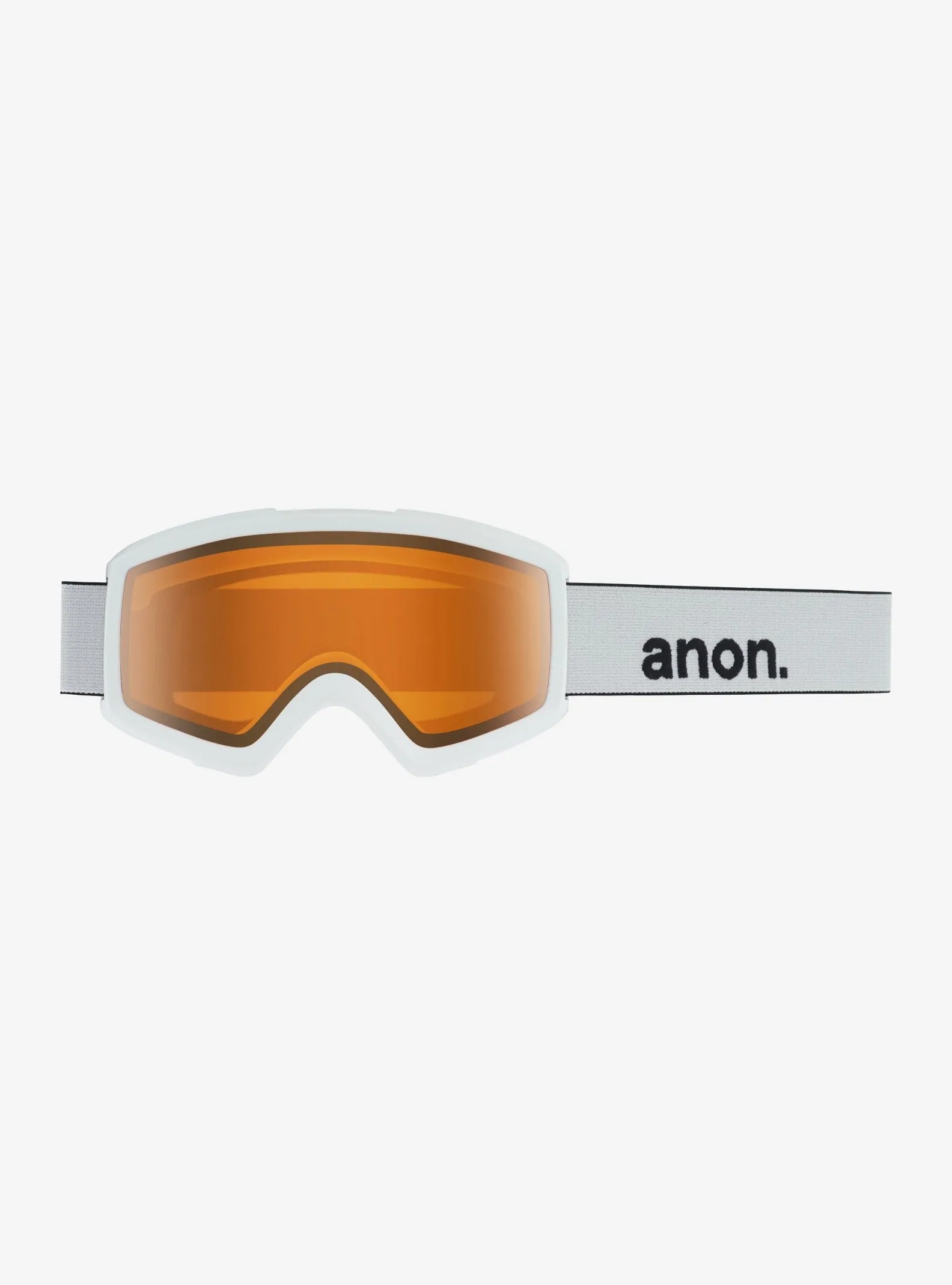 Anon Helix 2.0 Goggles Non-Mirror - White/Amber 2024