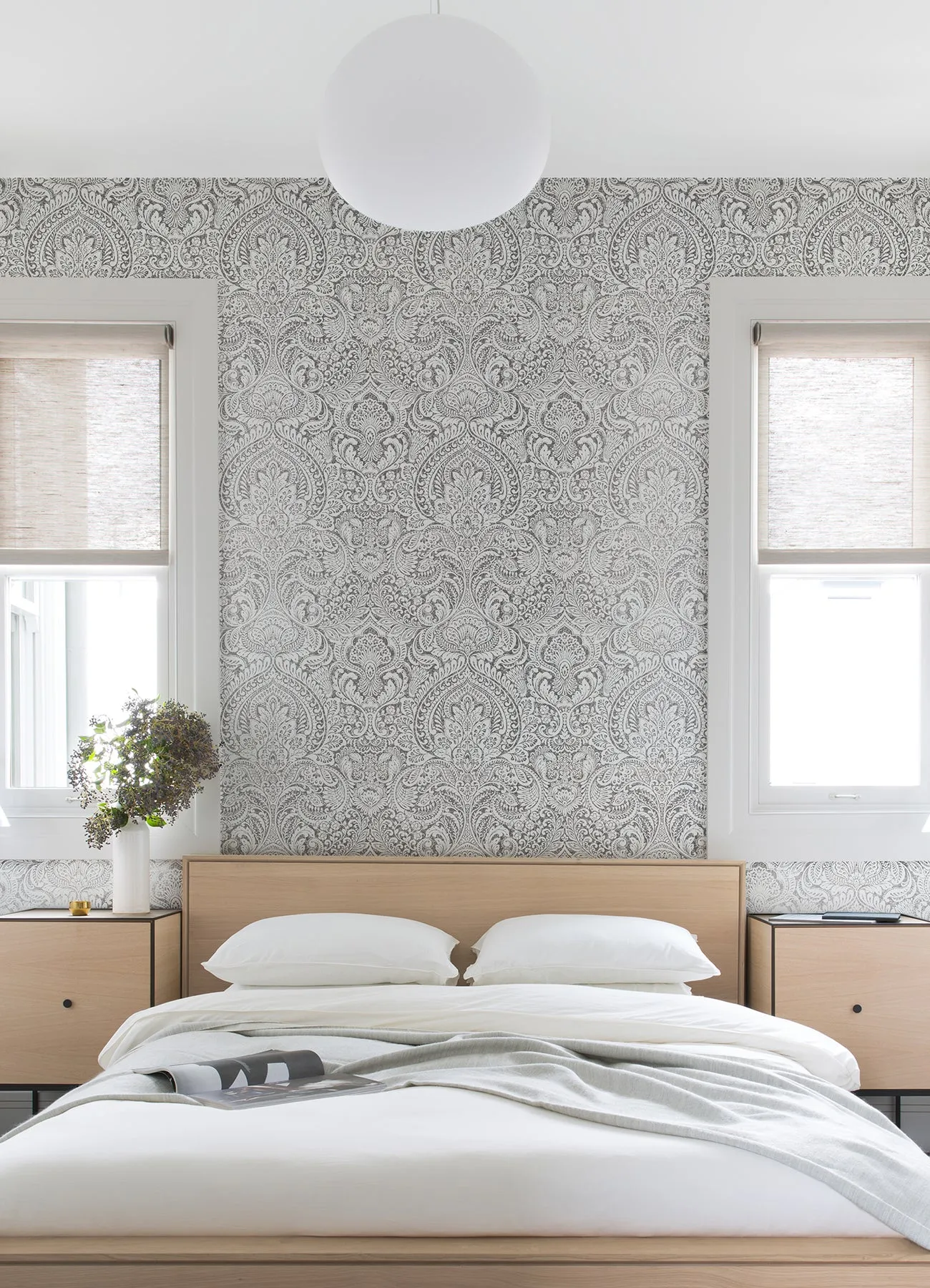 Artemis Damask Wallpaper