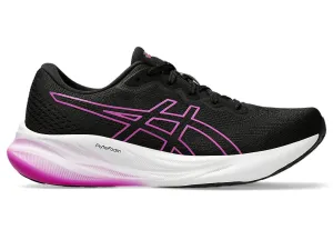 Asics Gel Pulse 15 Ladies Running Shoes - Black/Magenta