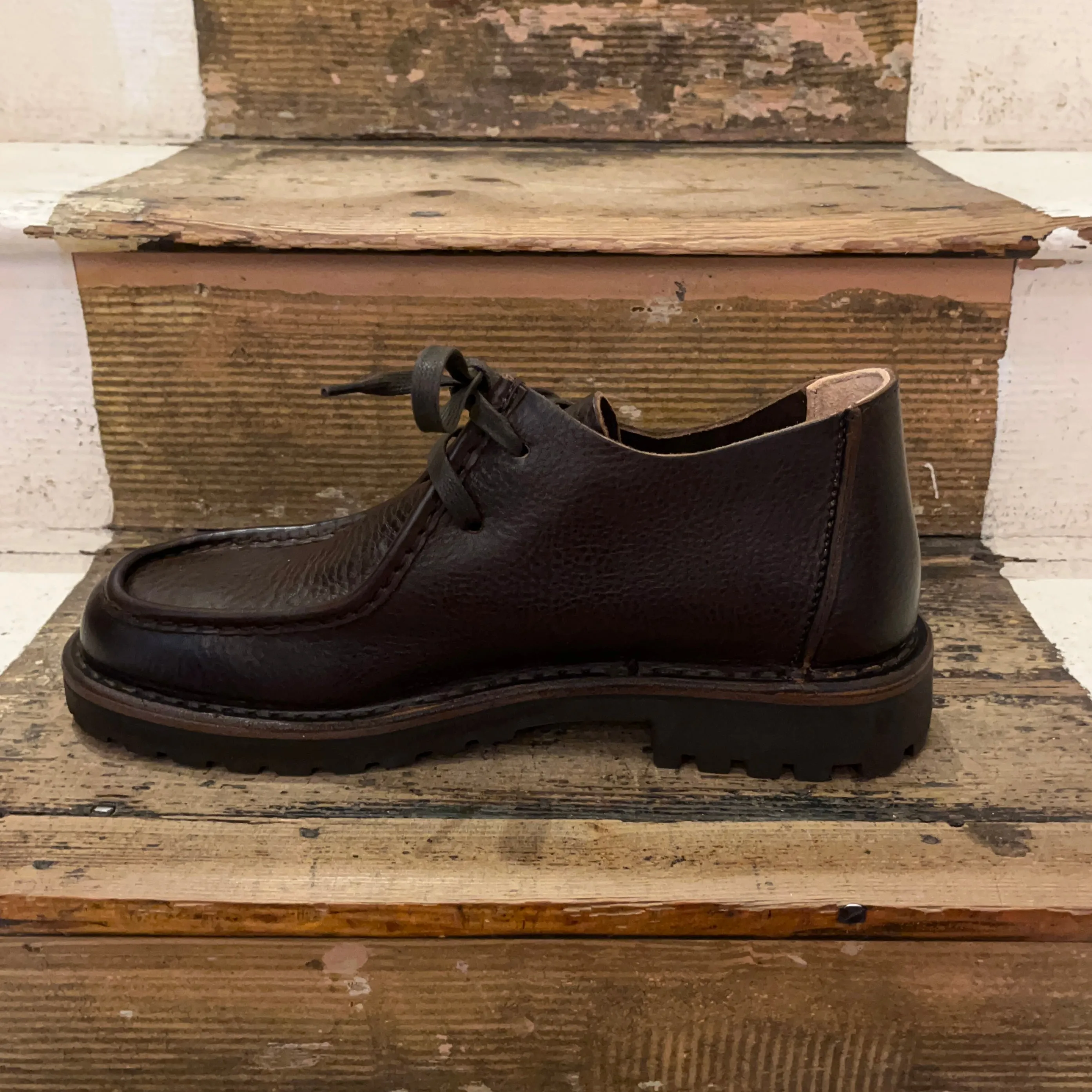 Astorflex - Beenflex Shoe - Caffe Leather - Rubber Sole
