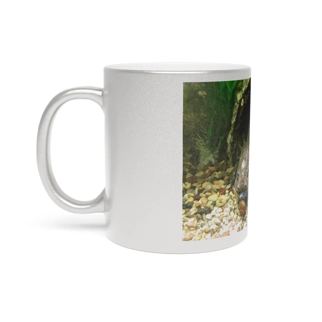 Axoltl Metallic Mug (Silver / Gold)