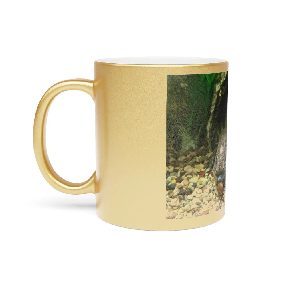 Axoltl Metallic Mug (Silver / Gold)
