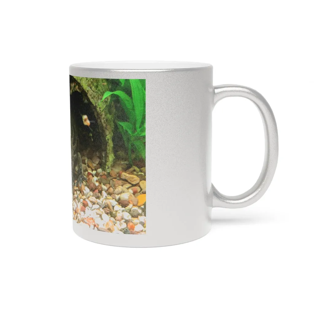 Axoltl Metallic Mug (Silver / Gold)
