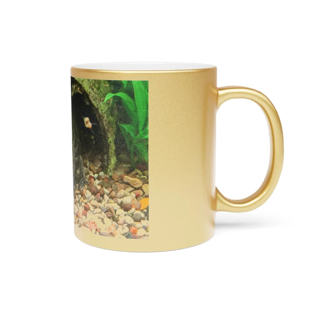 Axoltl Metallic Mug (Silver / Gold)