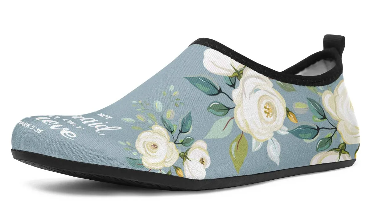 Be Not Afraid Aqua Barefoot Shoes