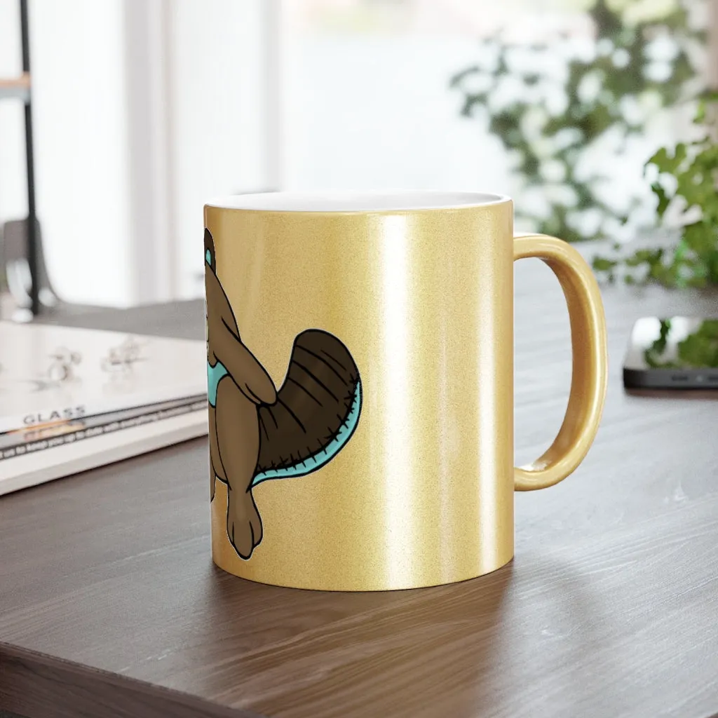 Beaveice Metallic Mug (Silver\Gold)