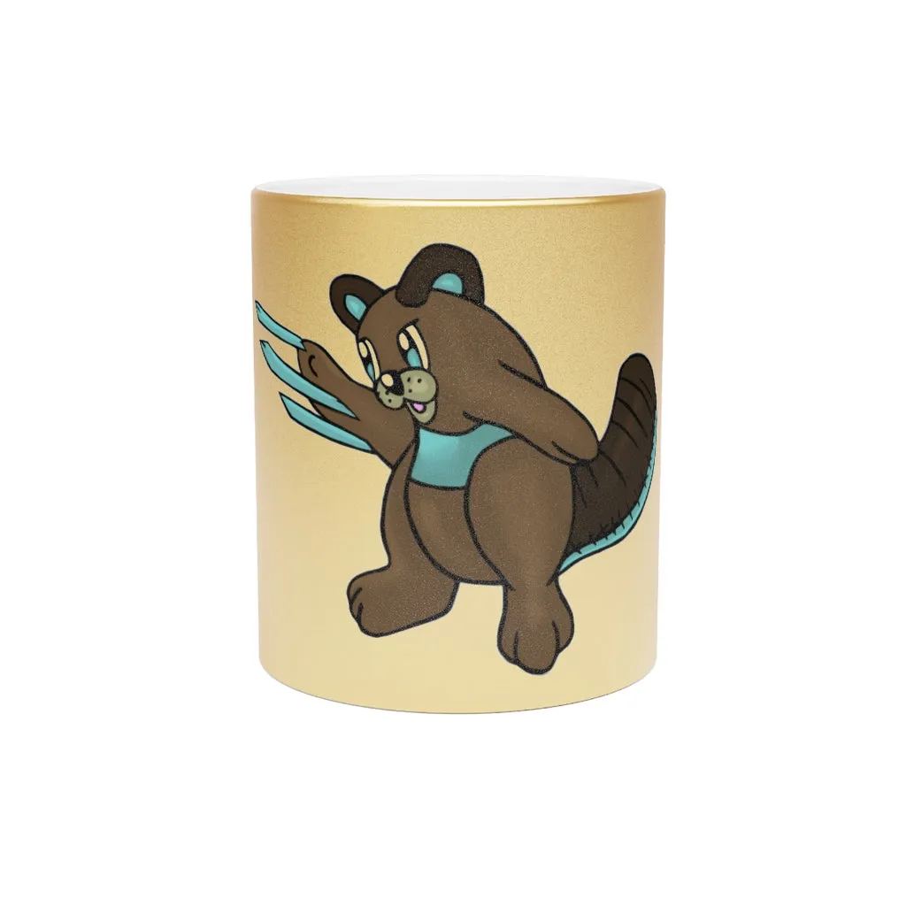 Beaveice Metallic Mug (Silver\Gold)