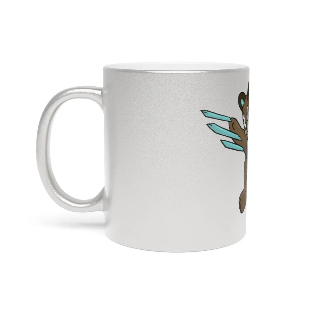 Beaveice Metallic Mug (Silver\Gold)