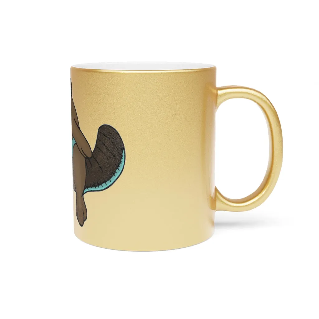 Beaveice Metallic Mug (Silver\Gold)