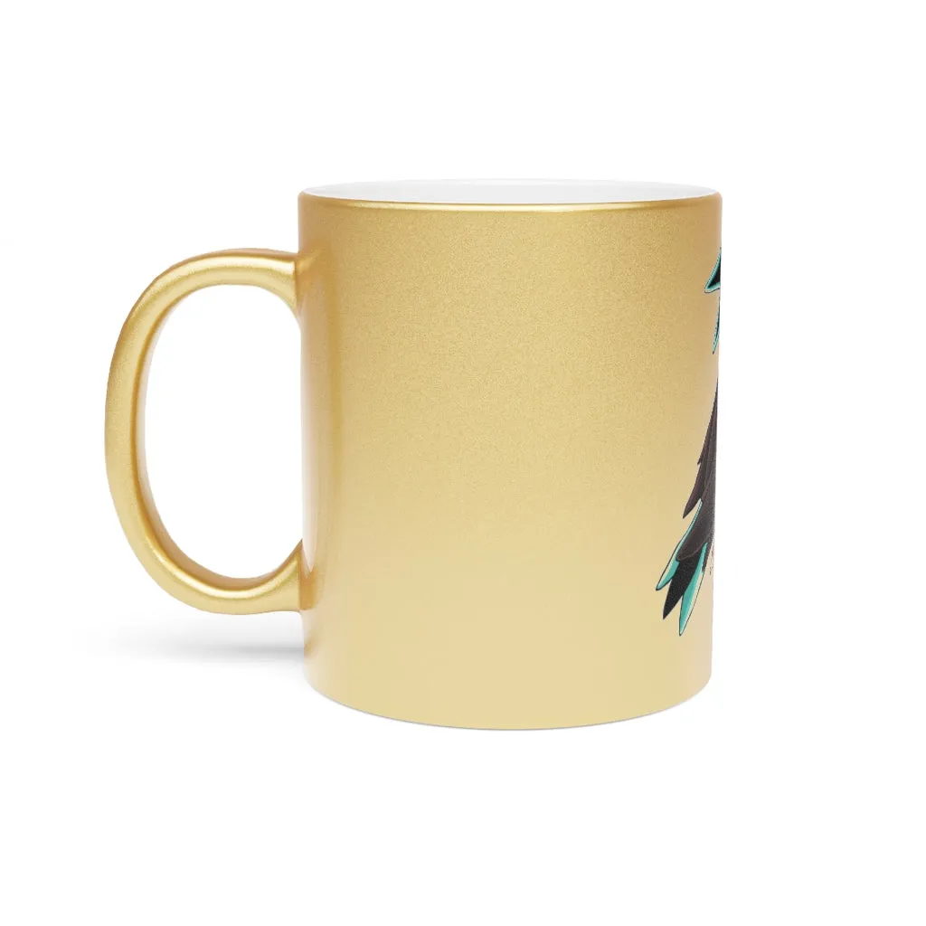 Birdam Metallic Mug (Silver / Gold)