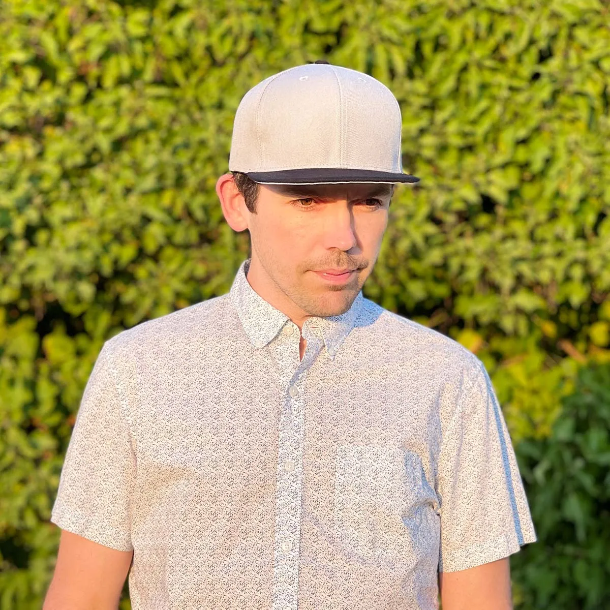 Blank Snapback - Grey