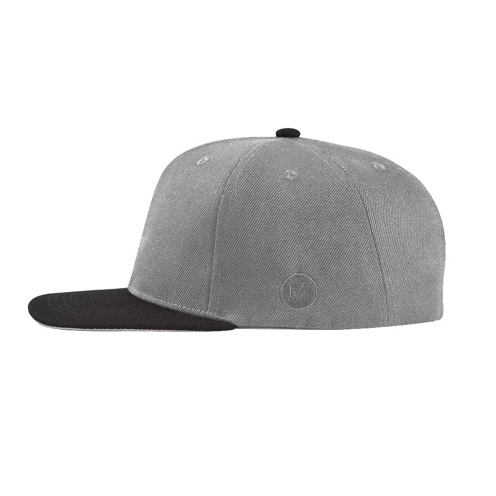 Blank Snapback - Grey