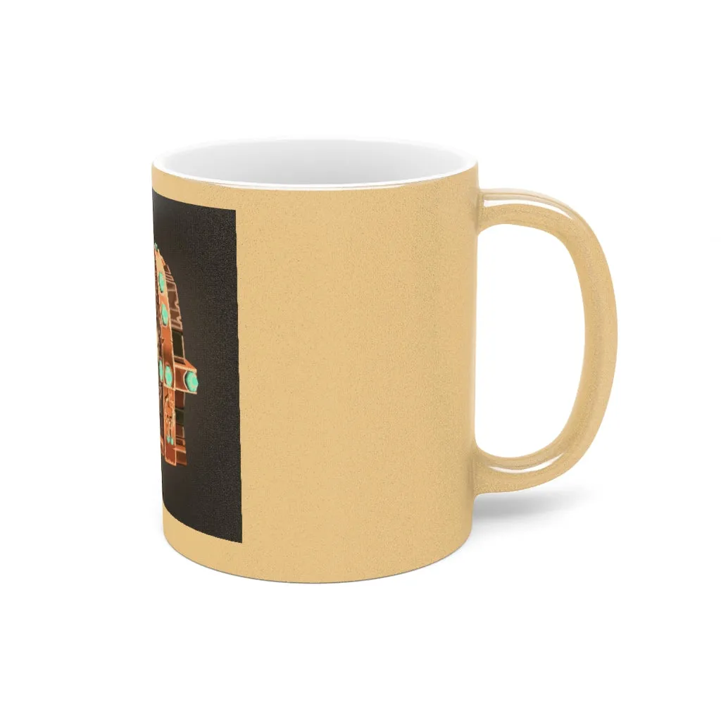 Bone Chest Metallic Mug (Silver / Gold)
