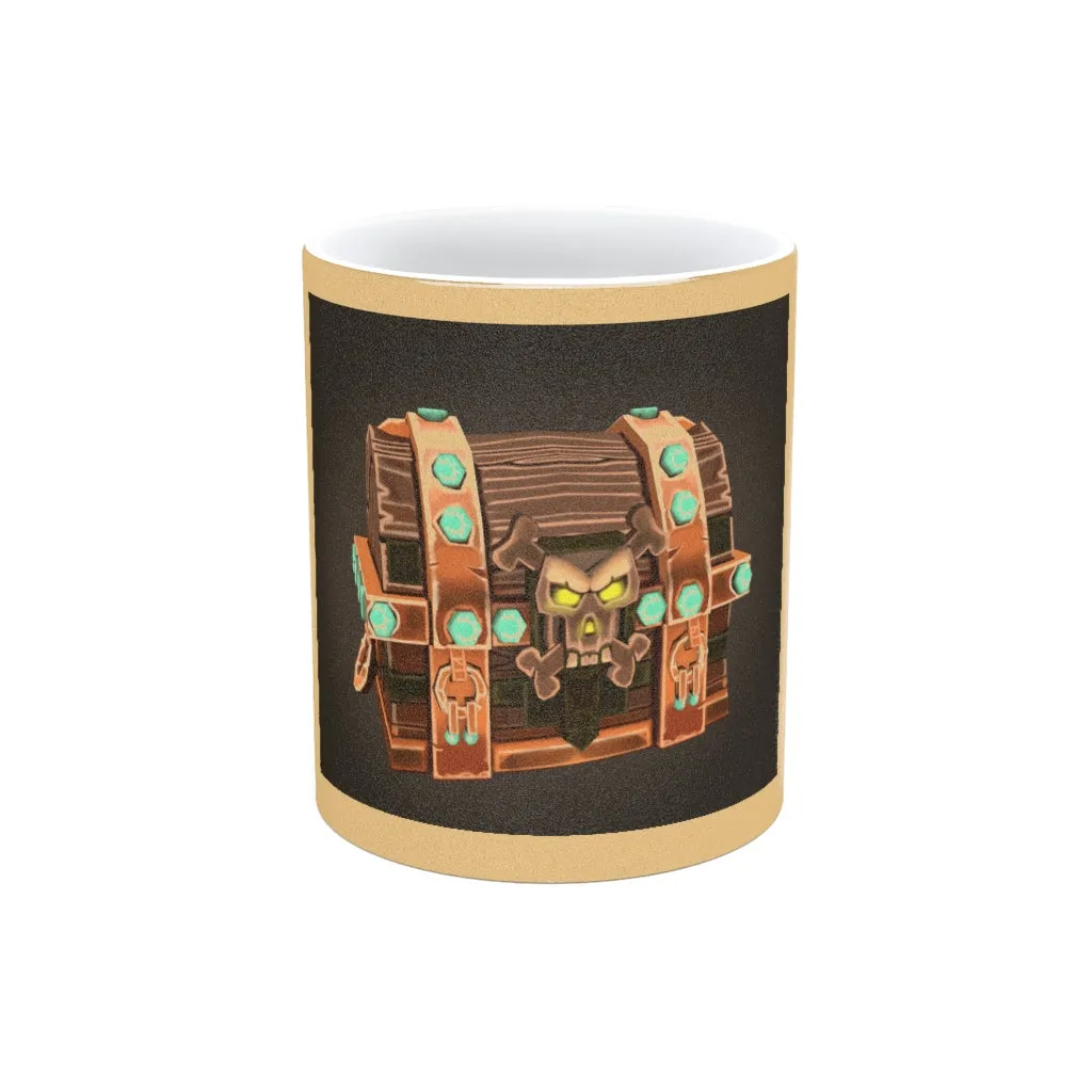 Bone Chest Metallic Mug (Silver / Gold)