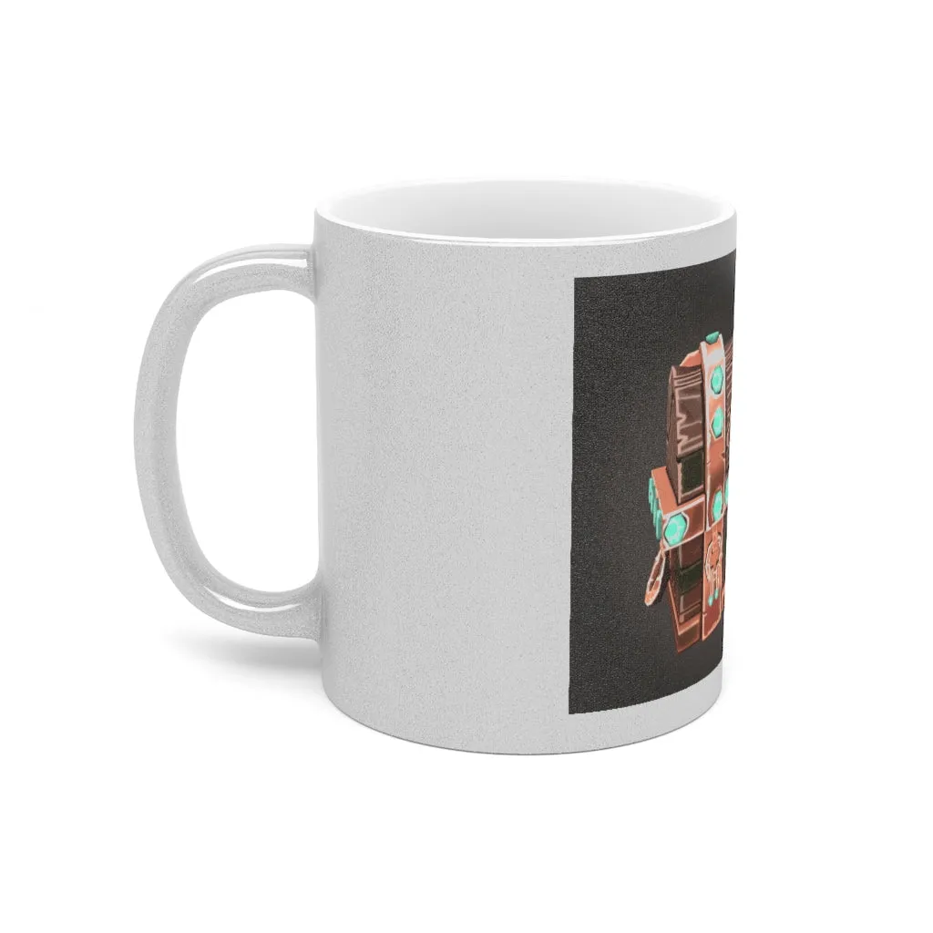Bone Chest Metallic Mug (Silver / Gold)