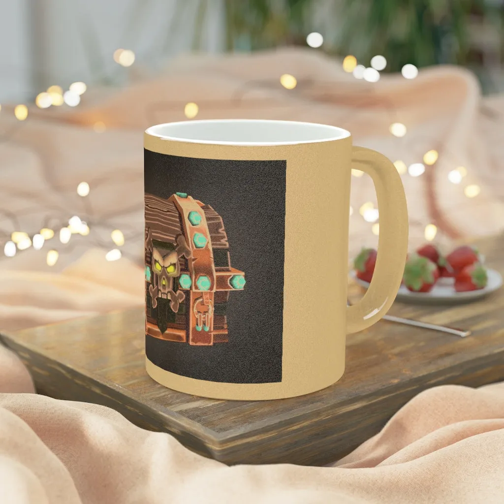 Bone Chest Metallic Mug (Silver / Gold)