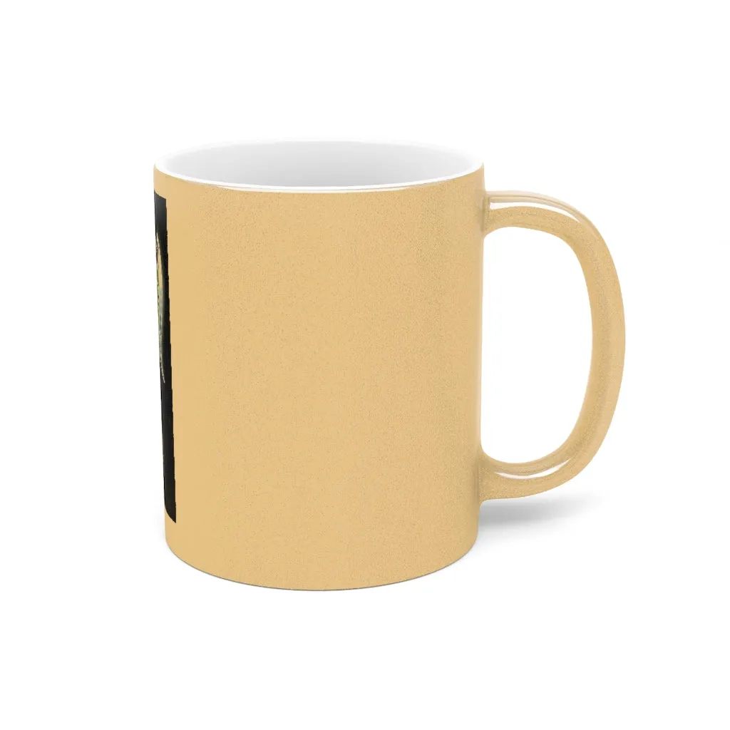 Bone Crusher Scythe Metallic Mug (Silver / Gold)