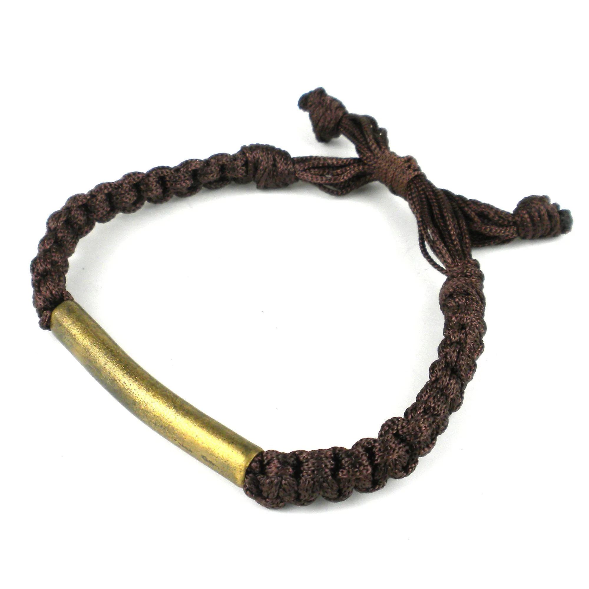 Braided Bomb Casing Tube Bracelet Craftworks Cambodia