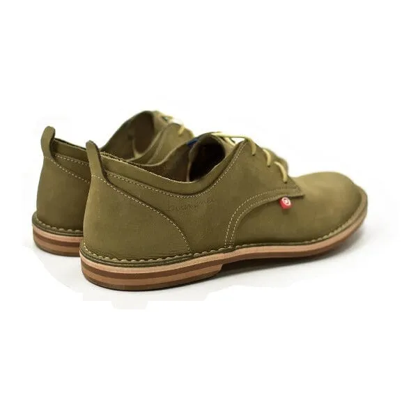 Bummel Asante Olive Leather Shoe