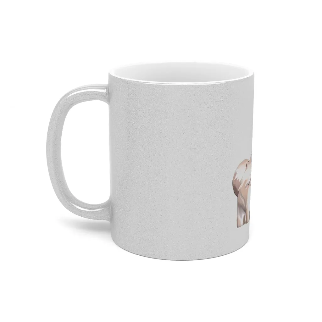 Bunny Metallic Mug (Silver / Gold)