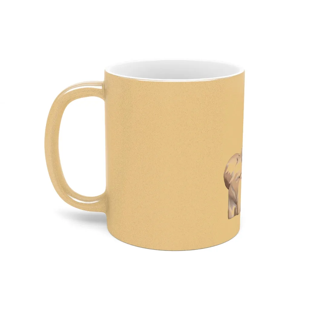 Bunny Metallic Mug (Silver / Gold)