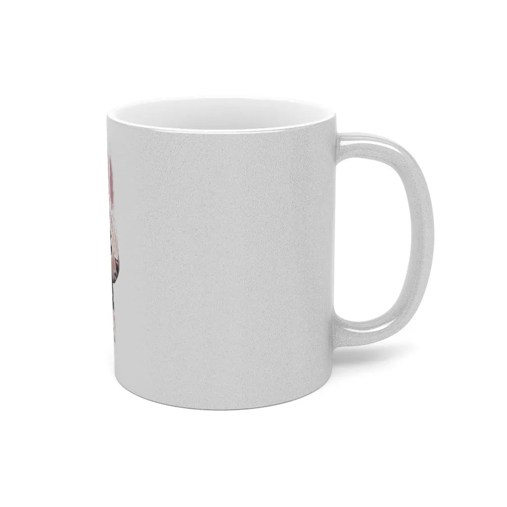 Bunny Metallic Mug (Silver / Gold)