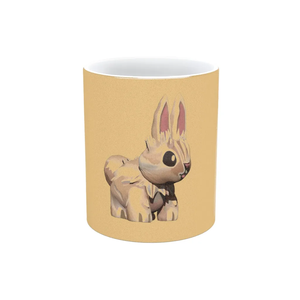 Bunny Metallic Mug (Silver / Gold)