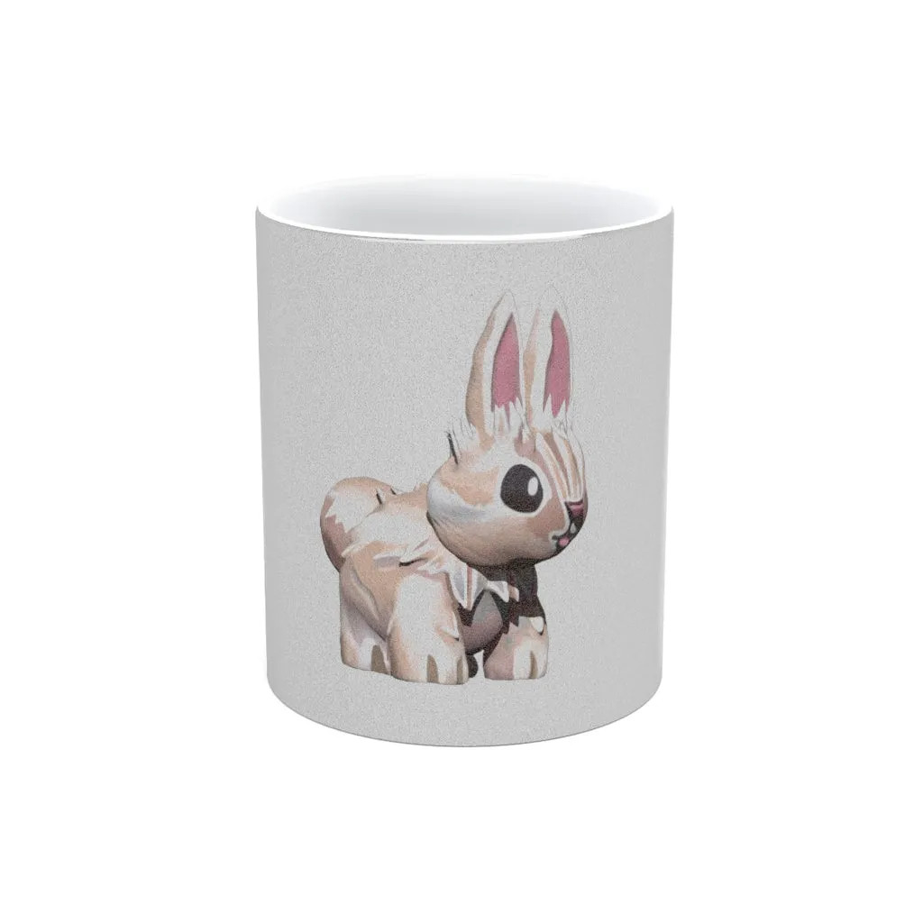 Bunny Metallic Mug (Silver / Gold)