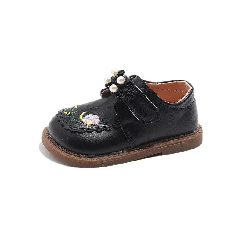 Children's Casual Shoes for Girls - Sweet Flowers Pattern - TSS297