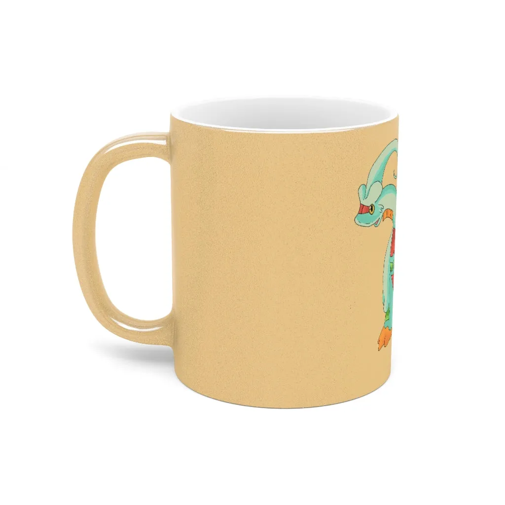 Chriskisx Metallic Mug (Silver / Gold)