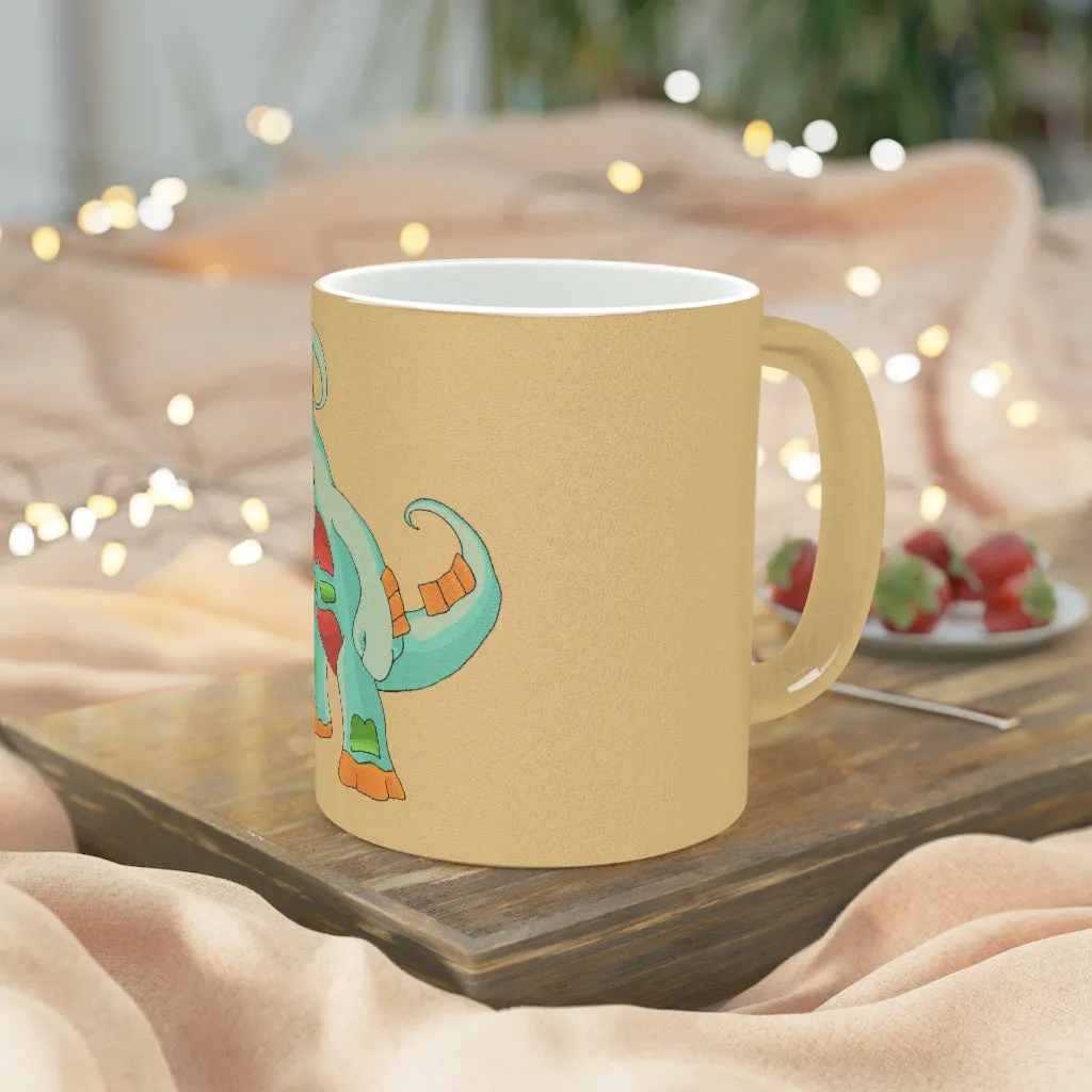 Chriskisx Metallic Mug (Silver / Gold)