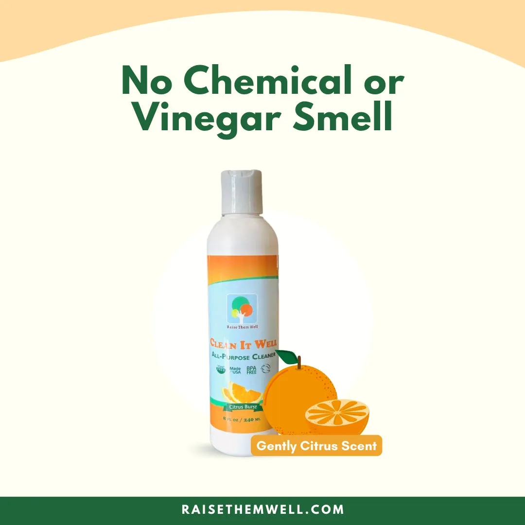 Clean It Well - 8 oz. All-Purpose Cleaner Concentrate