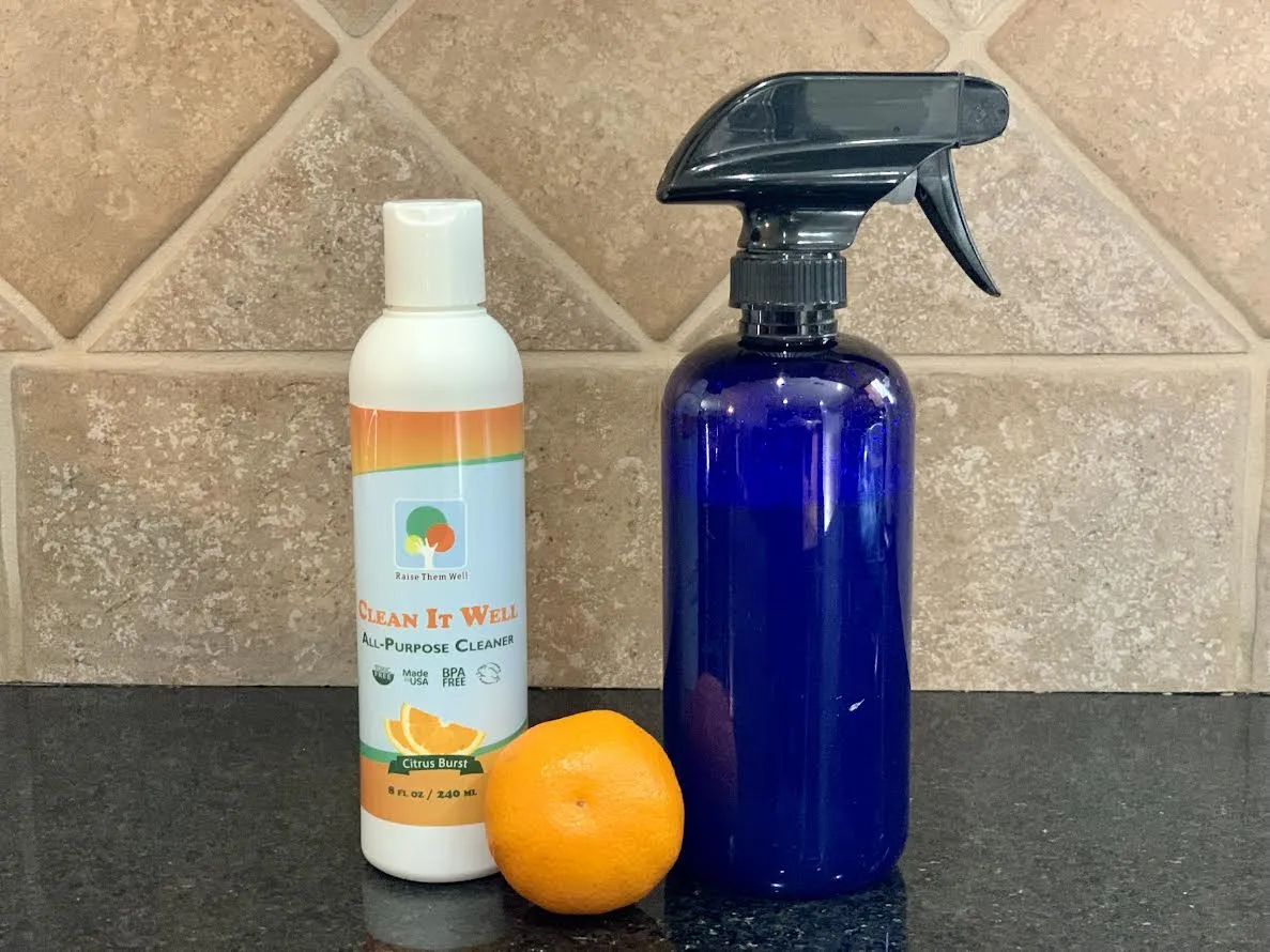 Clean It Well - 8 oz. All-Purpose Cleaner Concentrate
