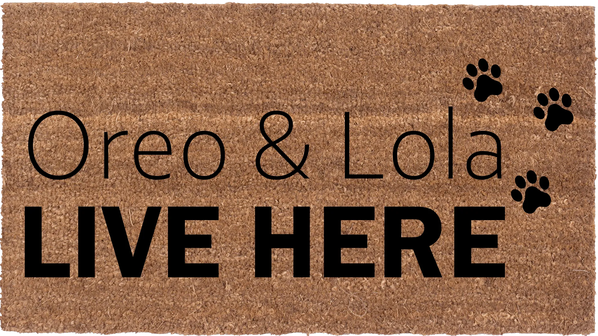 Custom Printed Coco Doormats