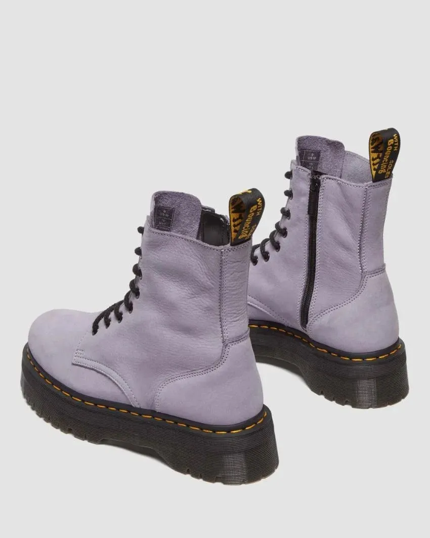 Dr. Martens Jadon III 8 Eye Boot - Lavender Frost Buttersoft