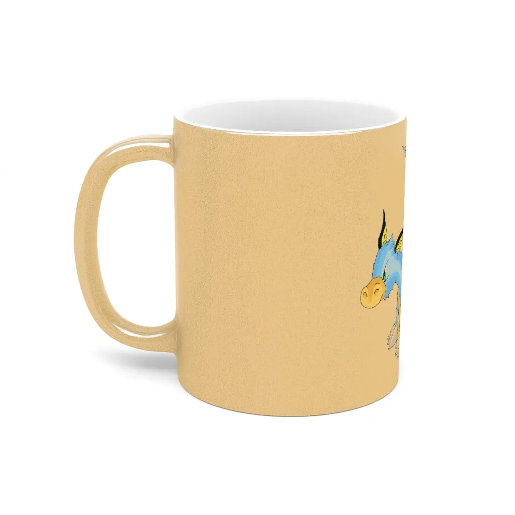 Drago Metallic Mug (Silver / Gold)