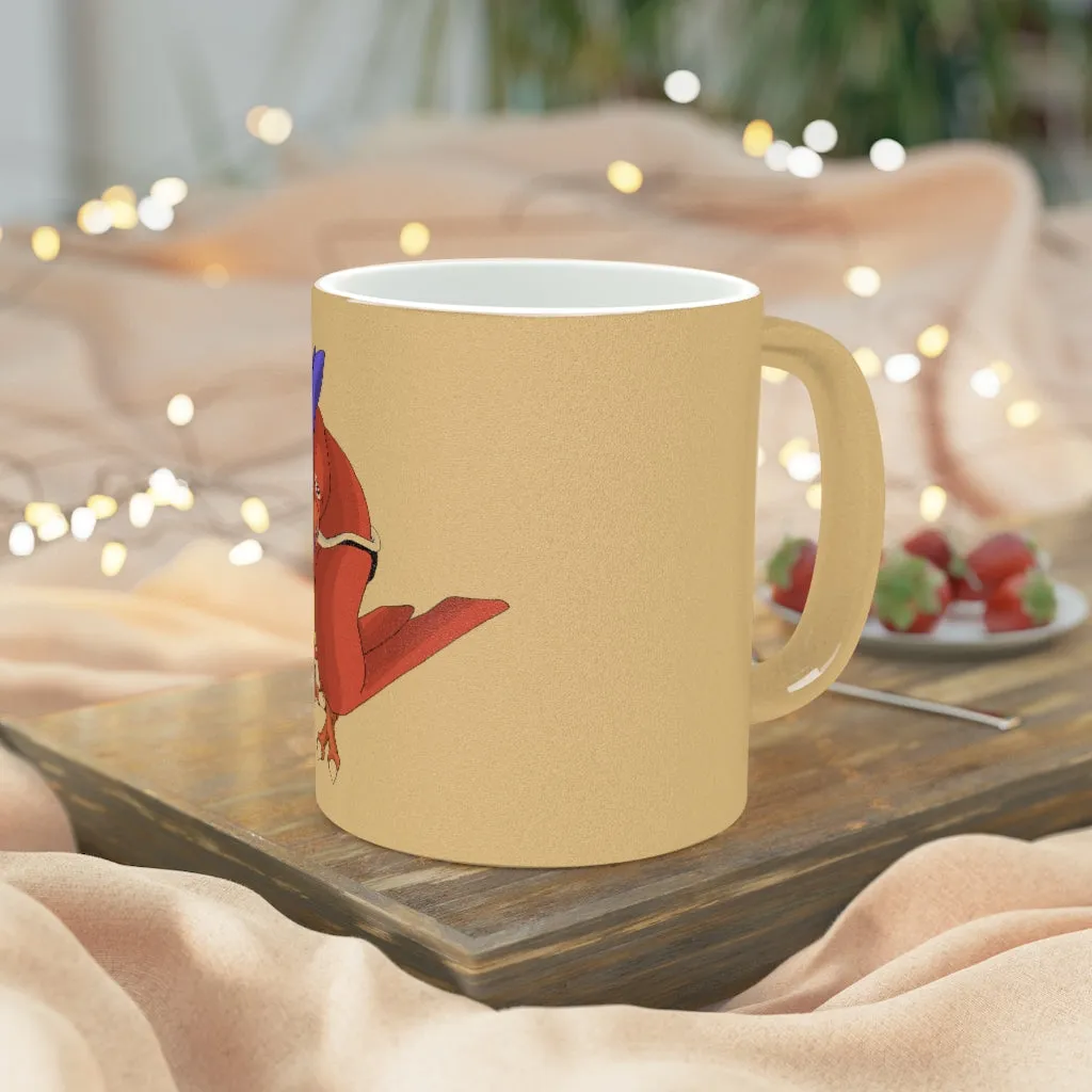 Faulkoneir Metallic Mug (Silver / Gold)