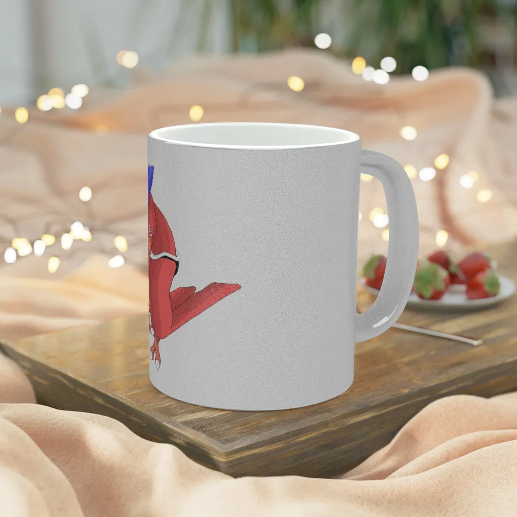 Faulkoneir Metallic Mug (Silver / Gold)
