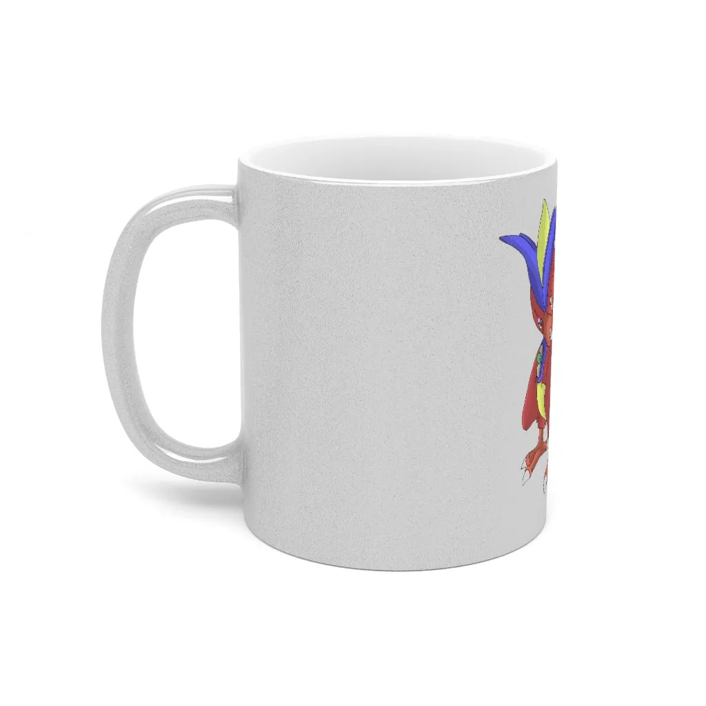 Faulkoneir Metallic Mug (Silver / Gold)