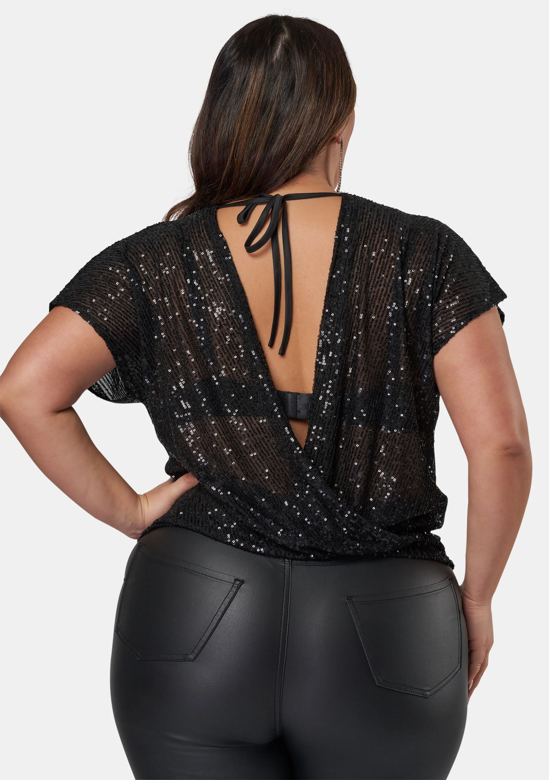 Flashy Sequin Top