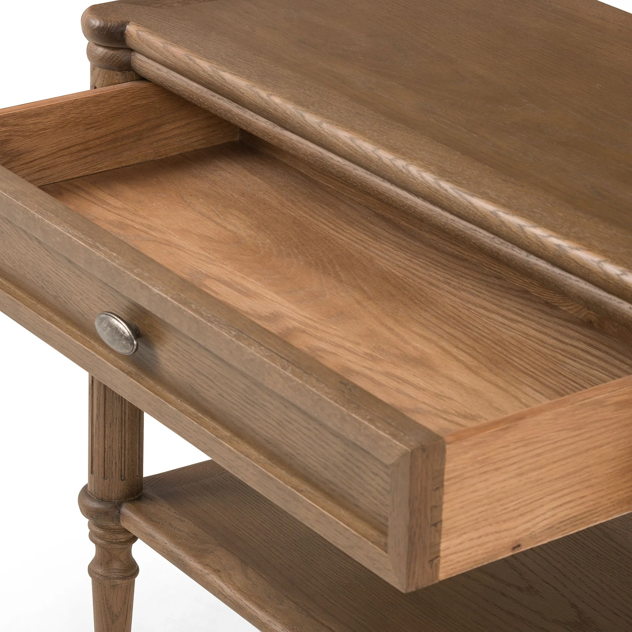 Four Hands Toulouse Nightstand in Toasted Oak