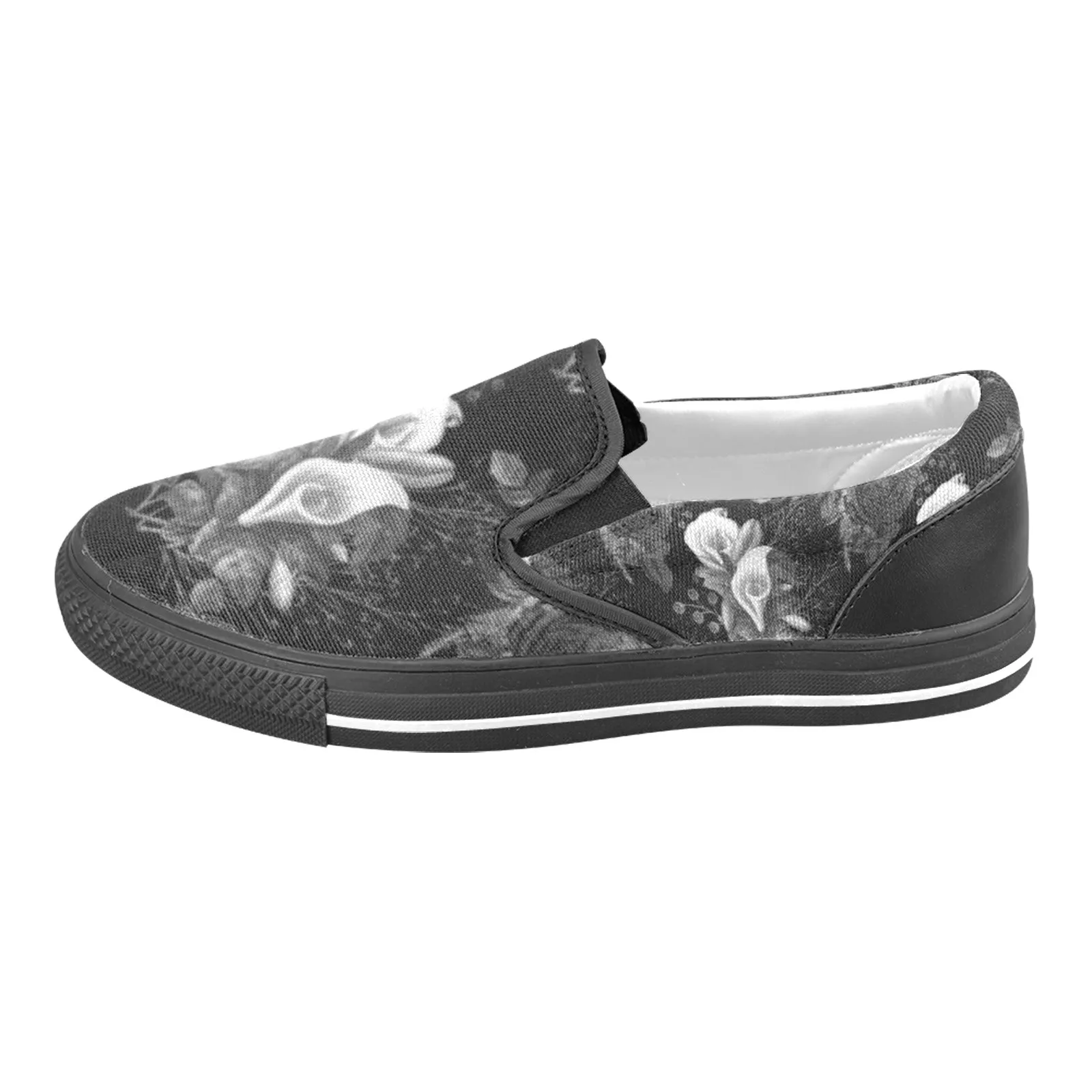 Funeral Lily Classic Slip-On Sneakers