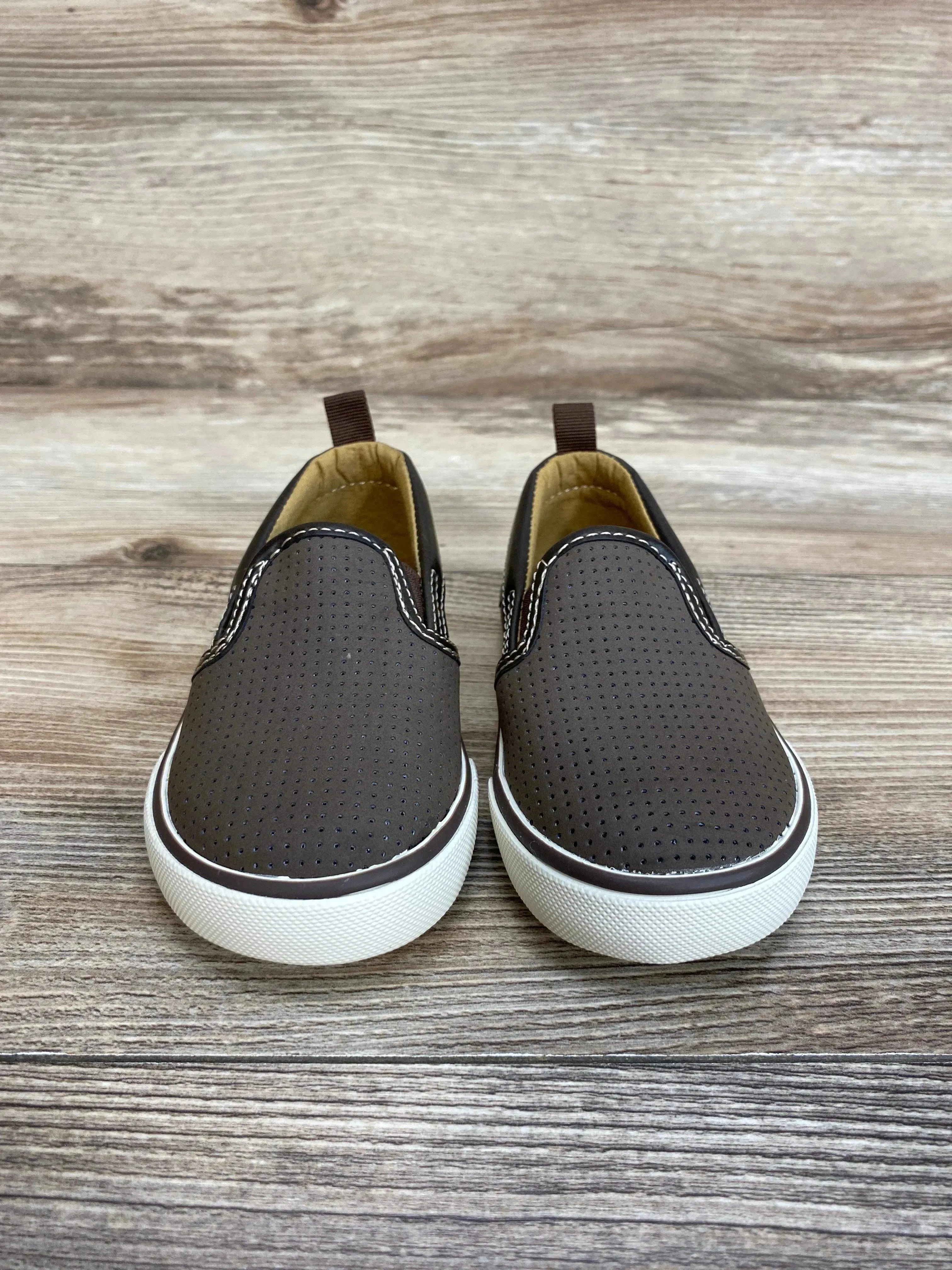 Gap Toddler Slip-On Sneakers Brown sz 6c